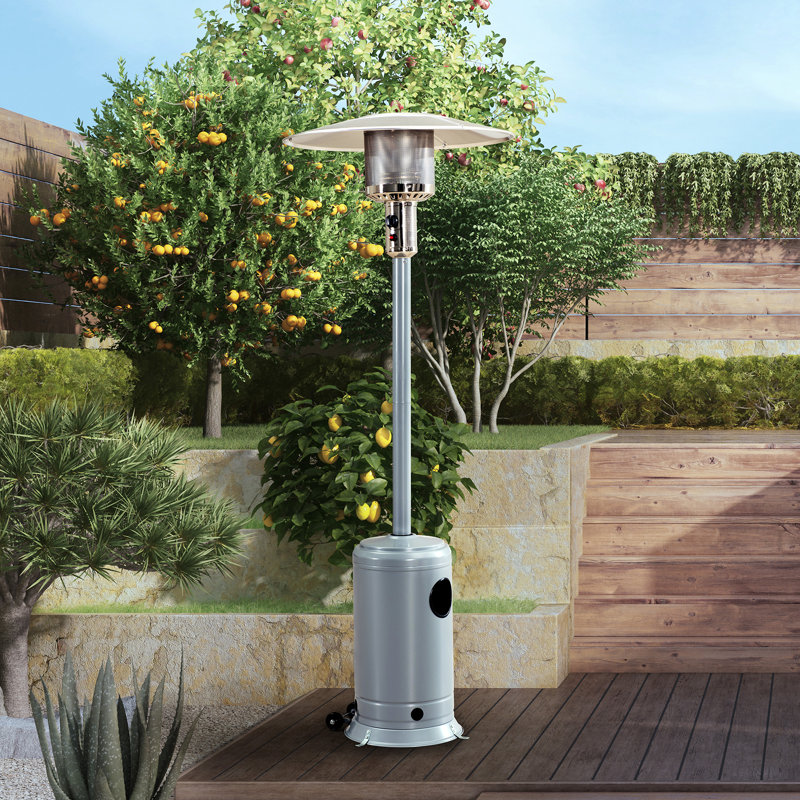 Sunjoy 47000 BTU Propane Standing Patio Heater & Reviews Wayfair